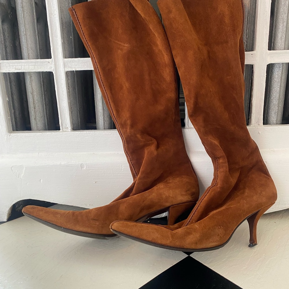 Vintage Walter Steiger knee-high boots